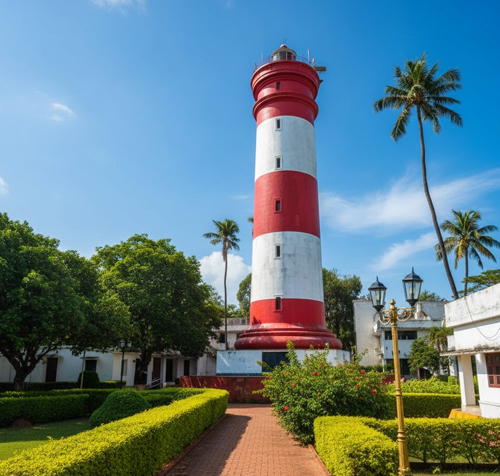 Alleppey Lighthouse sightseeing taxi