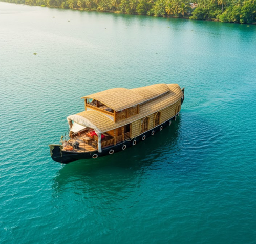 Kumarakom houseboat tour with comfortable Kerala backwater experience